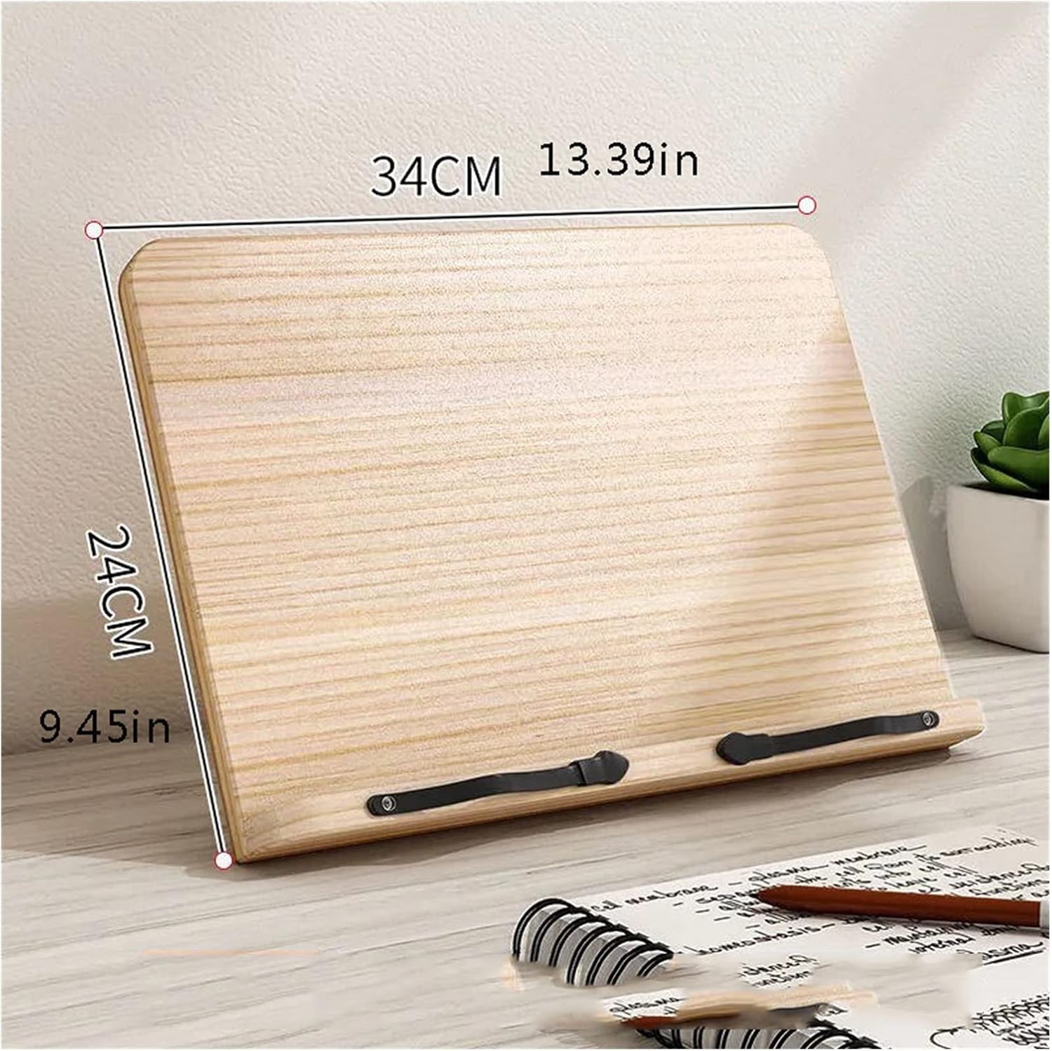 Book Stands and Holders for Reading Desk Book Stand Reading Rest Book Holder Adjustable Cookbook Documents Holder Portable Sturdy Bookstands for Kitchen and Office