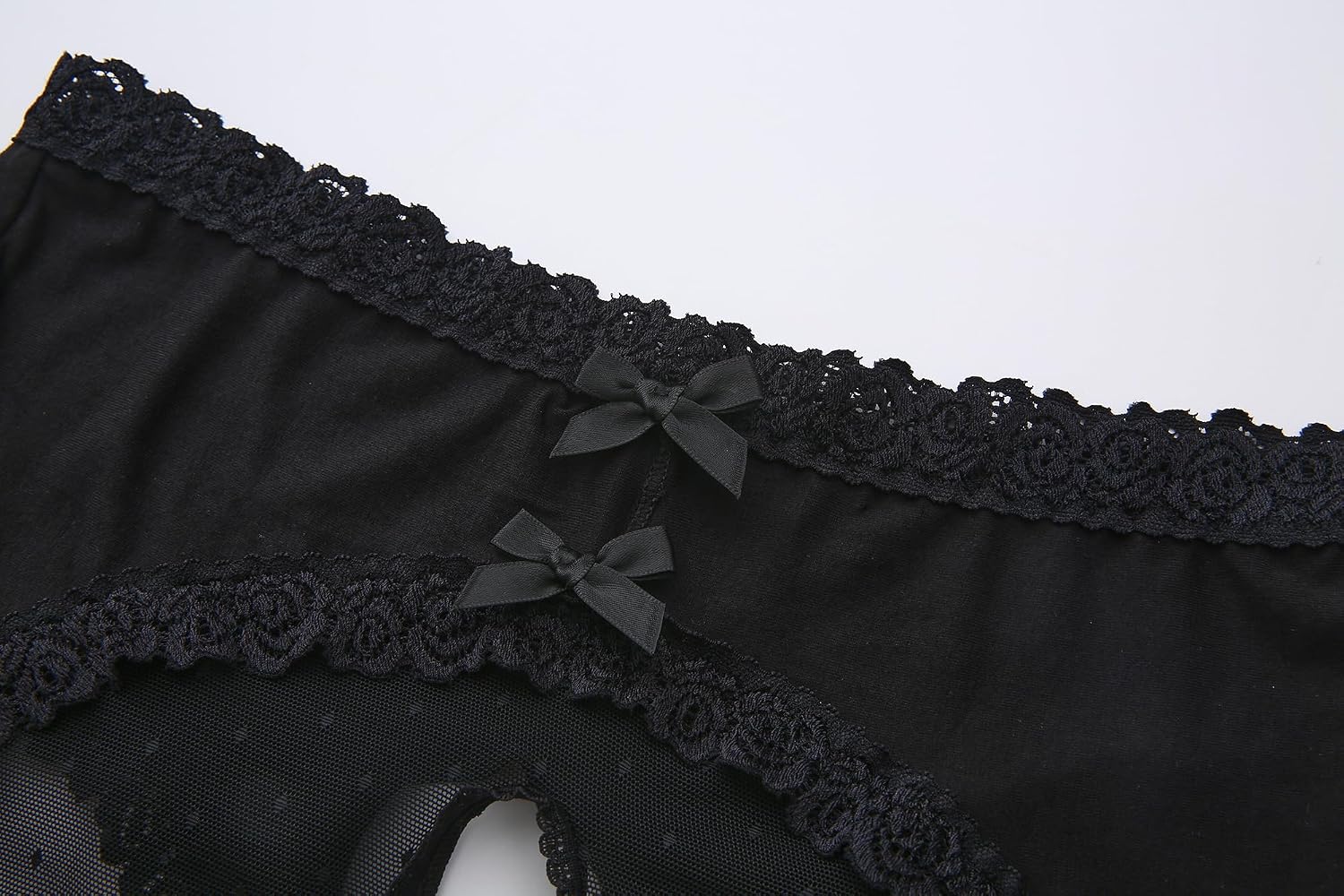 Sissy Pouch Panties, Men's Hipster Lace Bikini Briefs Sexy Femboy Lingerie Underwear