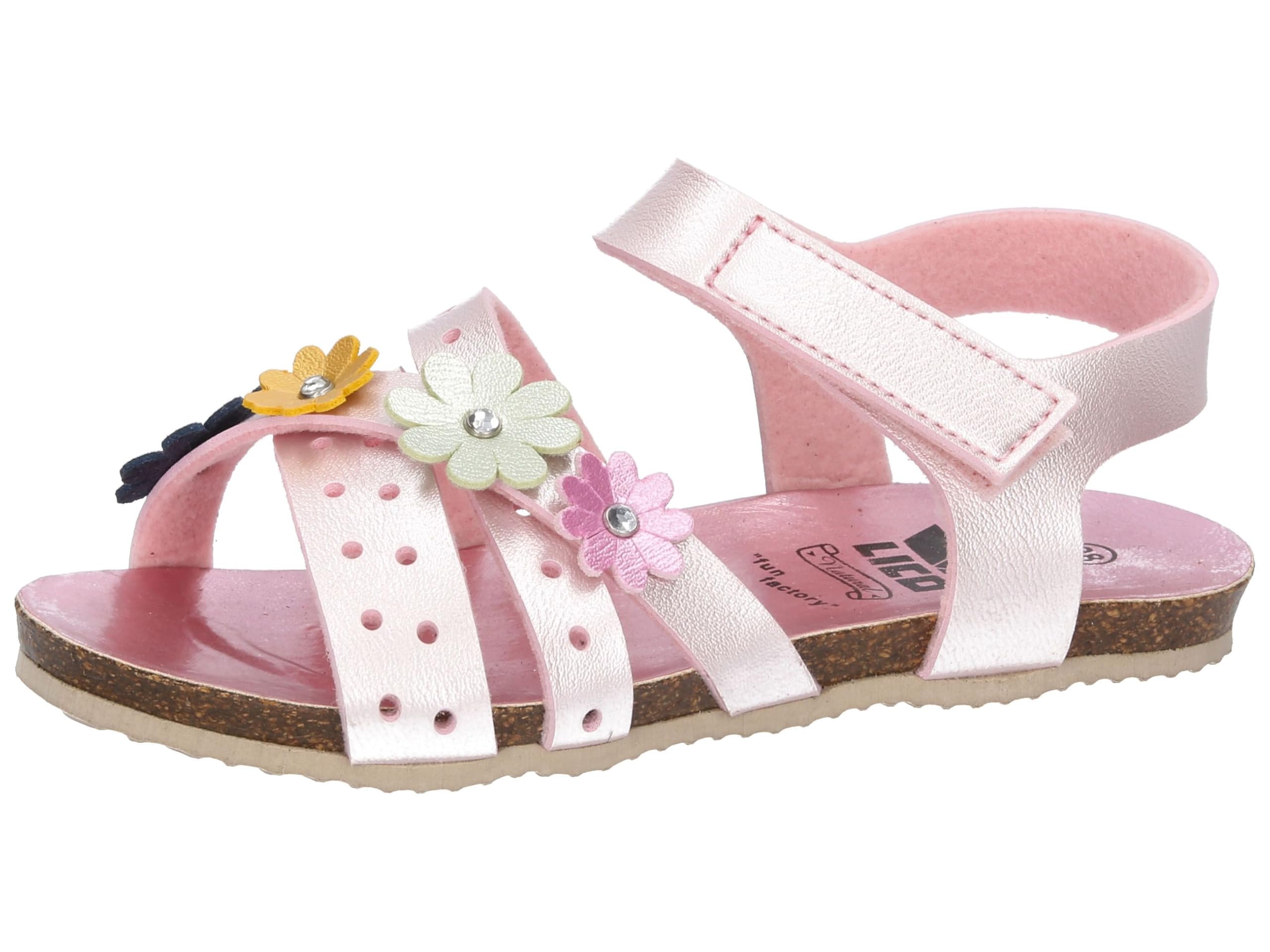 Lico Girl's Bioline Nicolina Mules, Pink, 10.5 UK Child