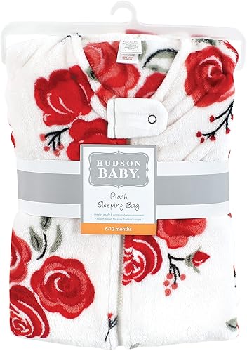 Miniatura 6 de Hudson Baby Saco de dormir unisex de felpa para bebé, saco de dormir, manta, estrellas azul marino, 0-6 meses