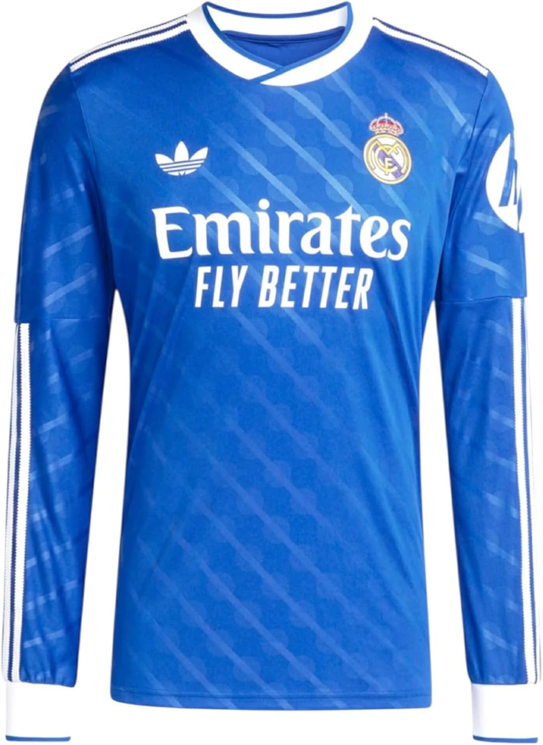 adidas Men's Real Madrid FC 2025/26 Long Sleeve Third Authentic Soccer Football Jersey #JW4054 - Size Mens XL (Extra Large) Multicolor