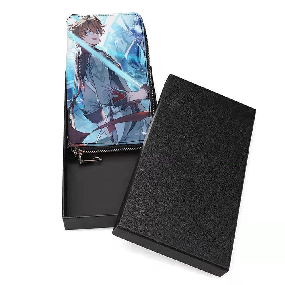 Amazon.co.jp: [RFSHOP] 長財布 財布 原神 タルタリヤ イケメン