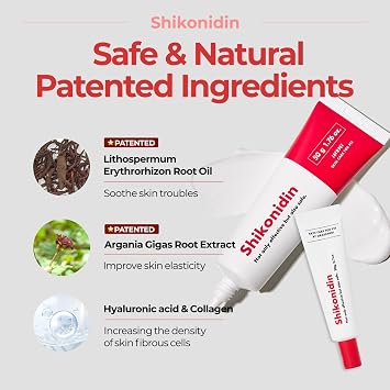 JAYU PET Shikonidin Soothing Cream for Dog & Cat, 0.7oz (20g) | Hotspots Relief, Itchy Irritated Skin Relief, Moisturizing Dry Pad, Sensitive Nose