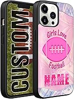 Vista 3 de Funda personalizada de fútbol para iPhone 16/15/14/13/12/11 Pro Max para Samsung S25/S24/S23/S22/S21/S20 FE/Plus/Ultra/A16/A15/A14/A54/A53/Moto G