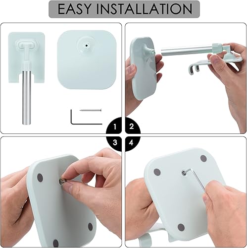 Miniatura 33 de Doboli Soporte para teléfono celular, soporte para teléfono para escritorio, soporte para teléfono compatible con iPhone y todos los teléfonos Negro