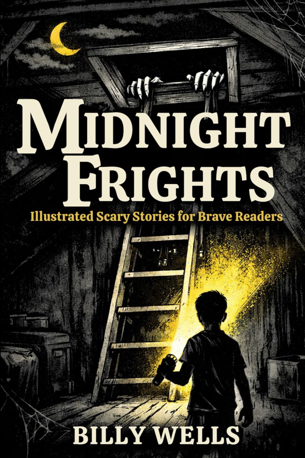 Midnight Frights: Illustrated Scary Stories for Brave Readers