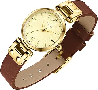 BEN NEVIS Watches for Women Elegant Classic Small Gold Leather Watch Easy Reader Women's Wrist Watches