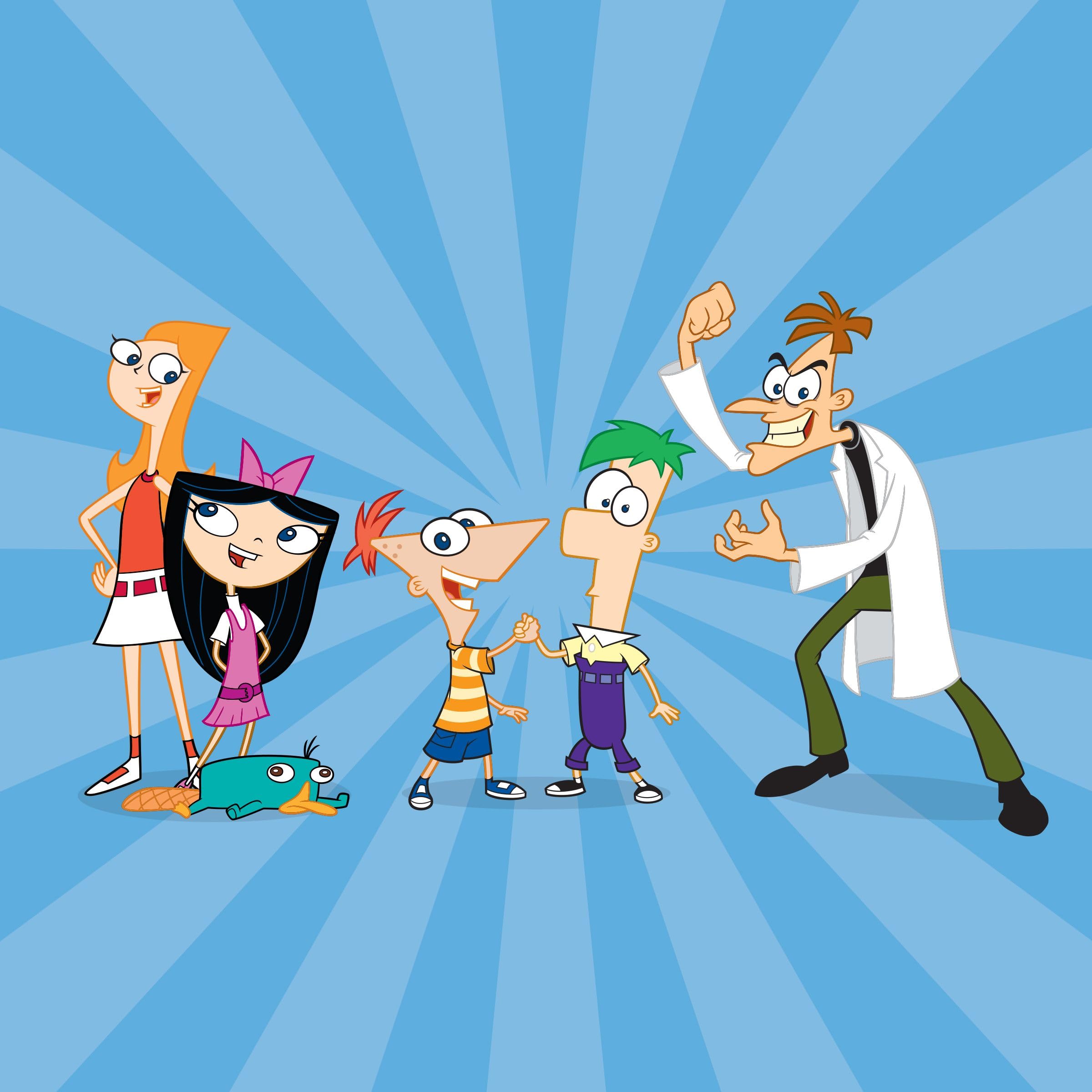 The Cast of Phineas and Ferb