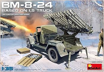 Amazon | ミニアート(Miniart) 1/35 ソ連軍 BM-8-24カチューシャ