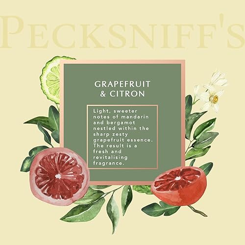 Miniatura 3 de Pecksniff's Inglaterra Grapefruit & Citron Difusor fragante de habitación, 3.4 fl oz3.38 fl oz