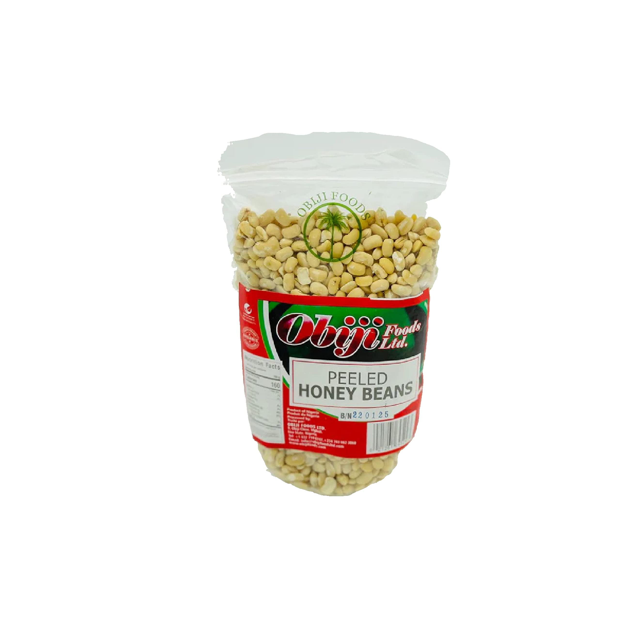 Peeled Honey Beans 1LB