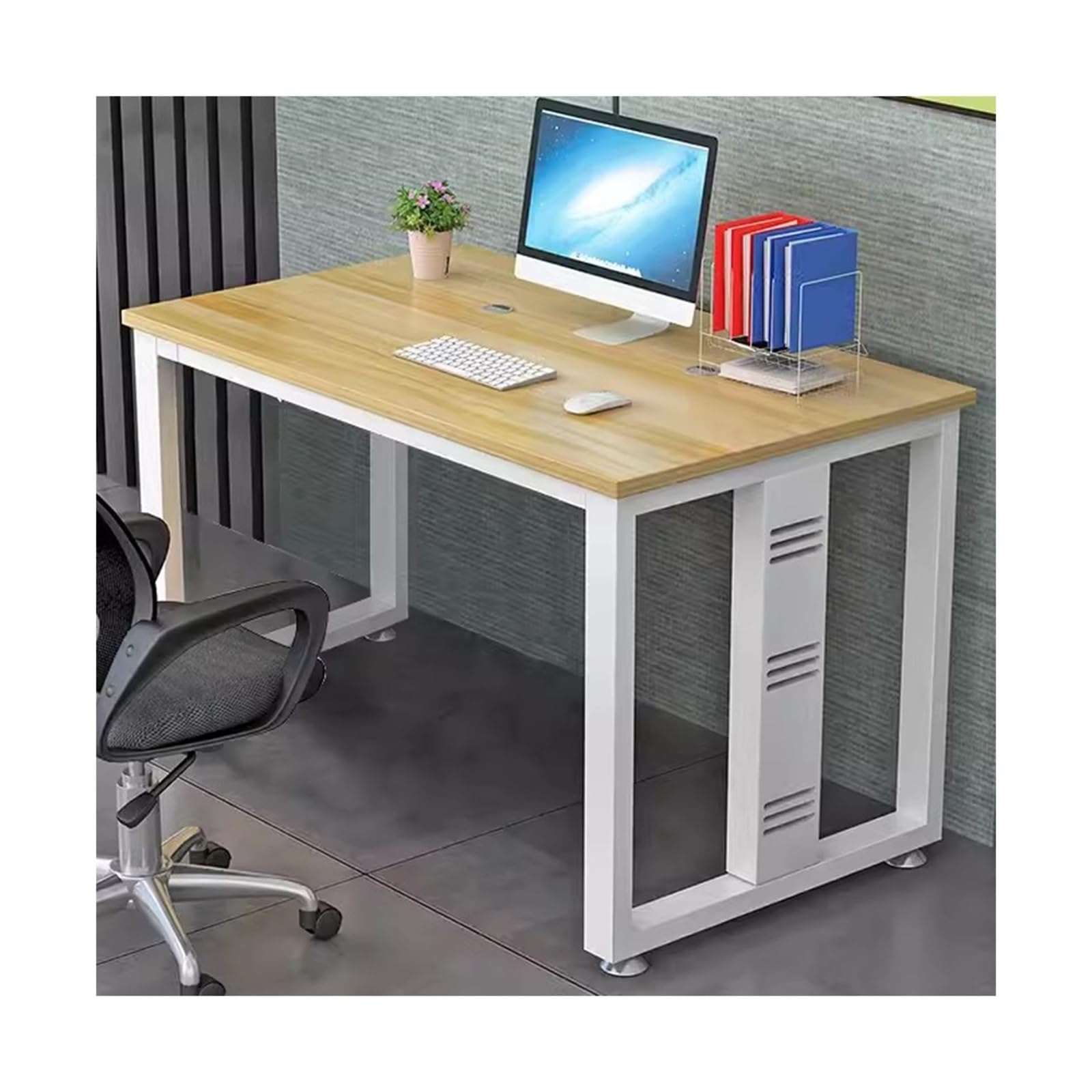 Bureau d'ordinateur compact pour résoudre le manque d'espace chez soi