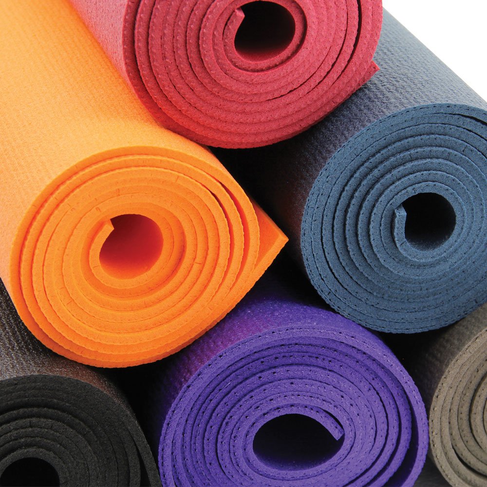 Kotak Sales Anti Skid Grip Yoga Mat 6MM Thick & Soft Comfort Fitness Exercise Non Slip Surface (Assorted Color Any One) 1