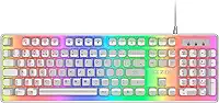 Teclado Gamer Doppler RGB Base em LED Profissional Antighosting ABNT2 Usb Ozzix