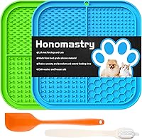 Honomastry Lick Mat for Dogs - Premium Suction Cup Lick Pad for Anxiety Relief, Slow Feeding, Bathing & Grooming