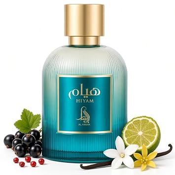 Hiyam - Blackcurrant Jasmine Vanilla | Fresh Floral Perfume & Long Lasting Fragrance | Eau de Parfum for Women 3.4oz/100ml