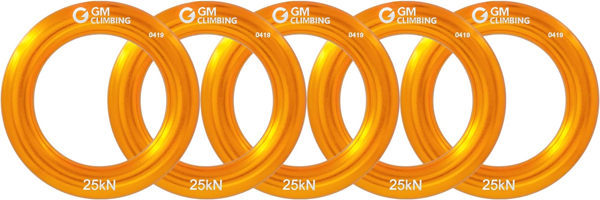 GM CLIMBING Rappel Ring 25kN for Rock Climbing Arborist Rescue Slackline Hammock Pack