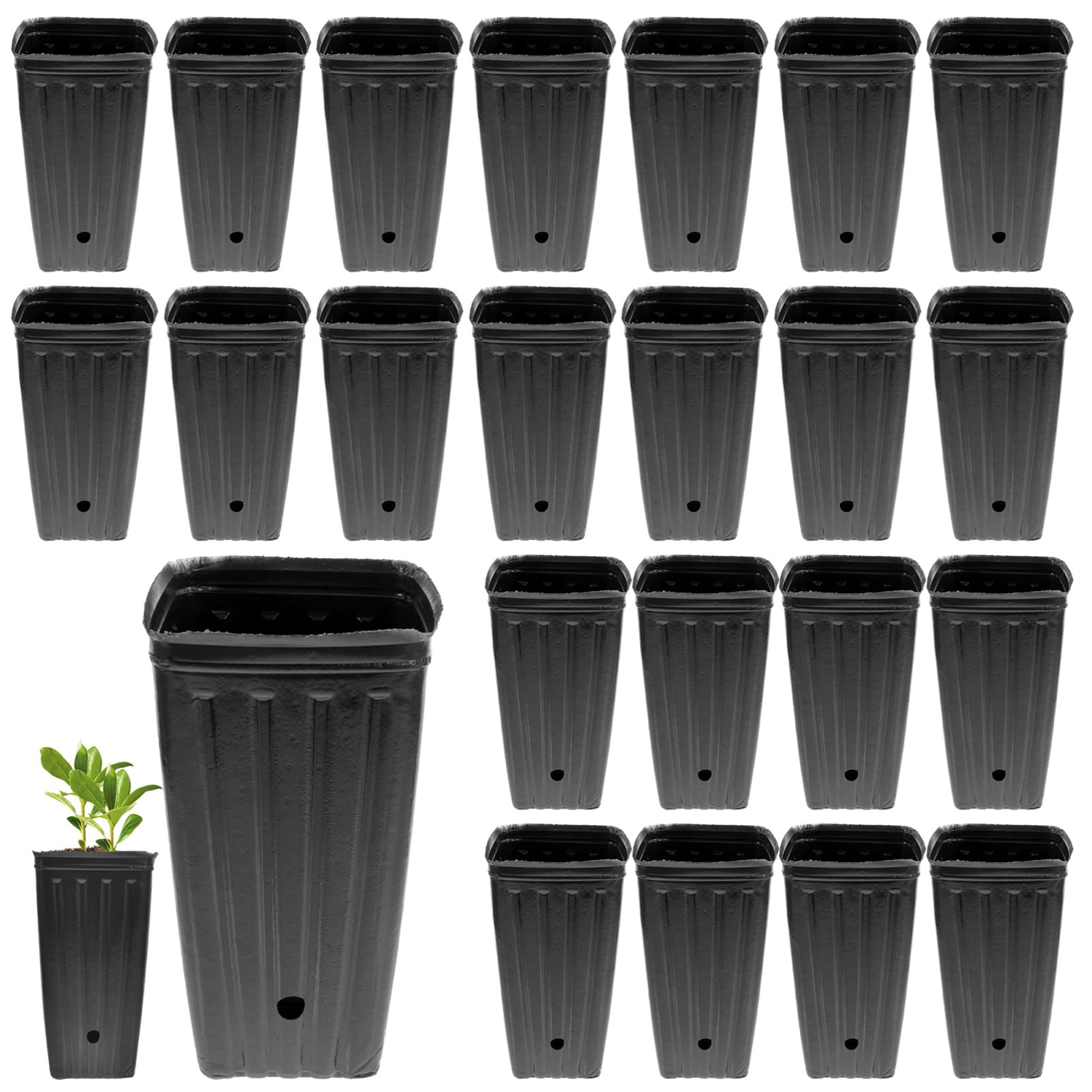 Pots pour semis élevés avec trous de drainage Yardwe 30x