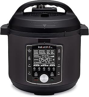 Instant Pot Pro 10-in-1 Pressure Cooker, Slow Cooker, Rice/Grain Cooker, Steamer, Sauté, Sous Vide, Yogurt Maker, Steriliz...