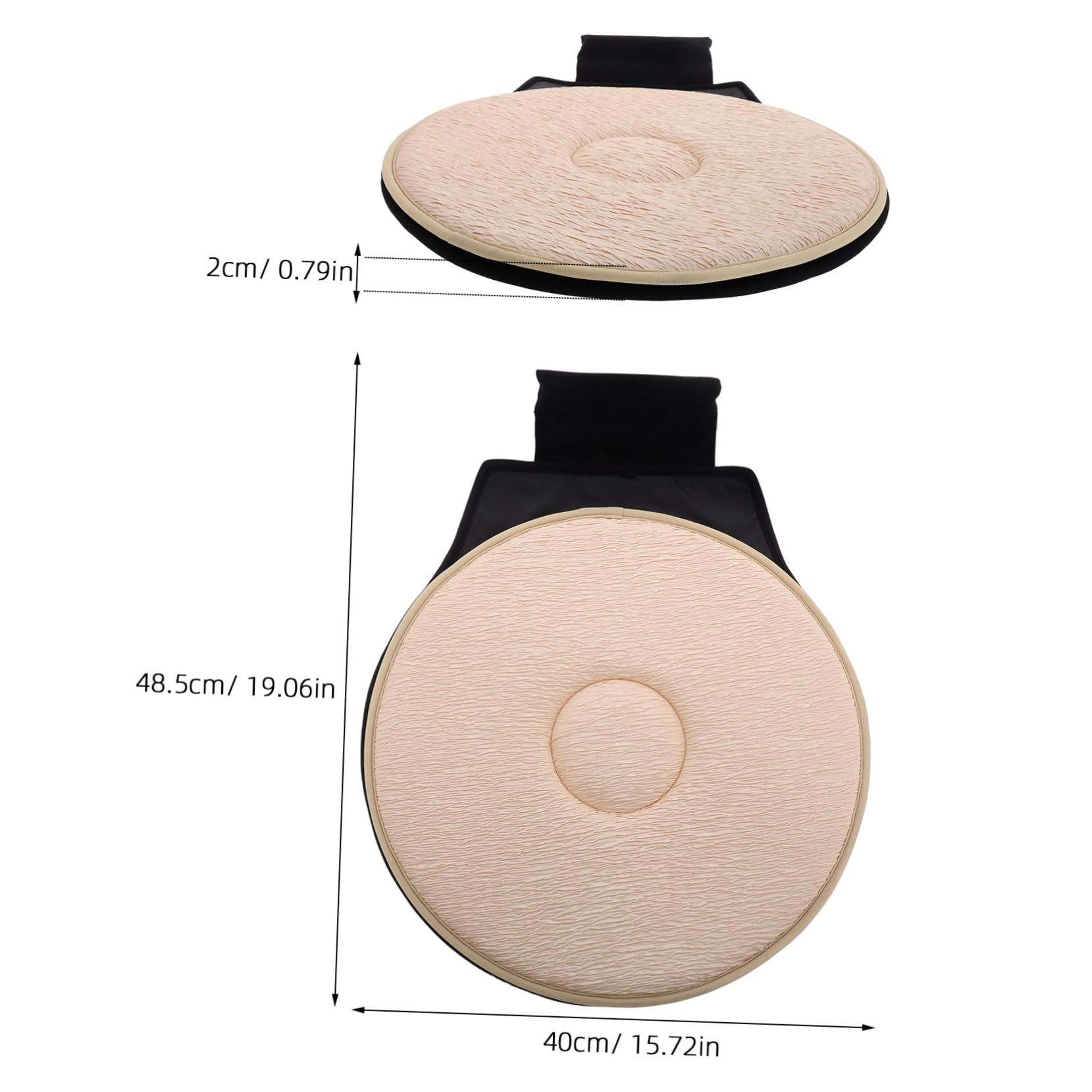 BCOATH Rotating Car Seat Pad Seat Cushion for Elderly and Pregnant Women Portable for Home and Car