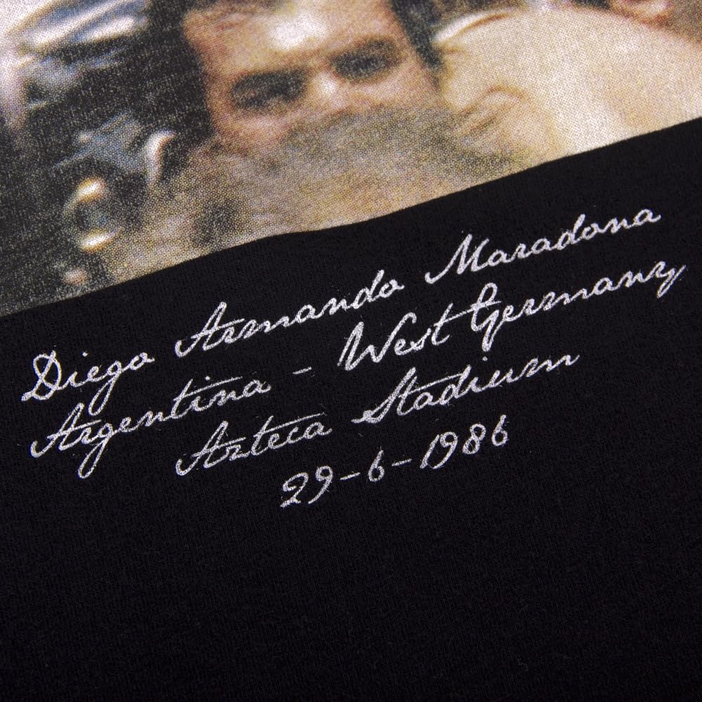 COPA - T-Shirt - Uomo - Maradona - Celebrativo Argentina Coppa del Mondo 1986-100% Cotone