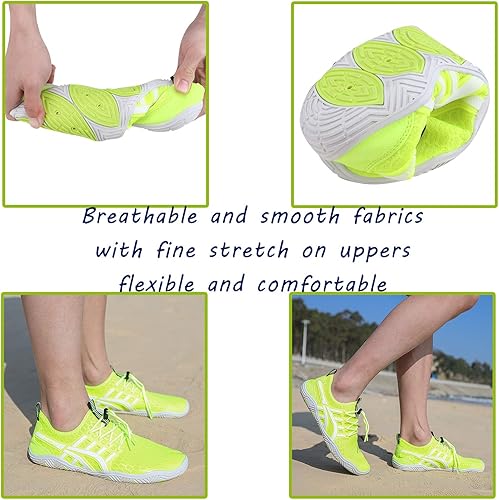 Miniatura 3 de Calzado para deportes acuáticos para hombre y mujer, tenis de secado rápido, para piscina, playa, surf, senderismo, parque acuático