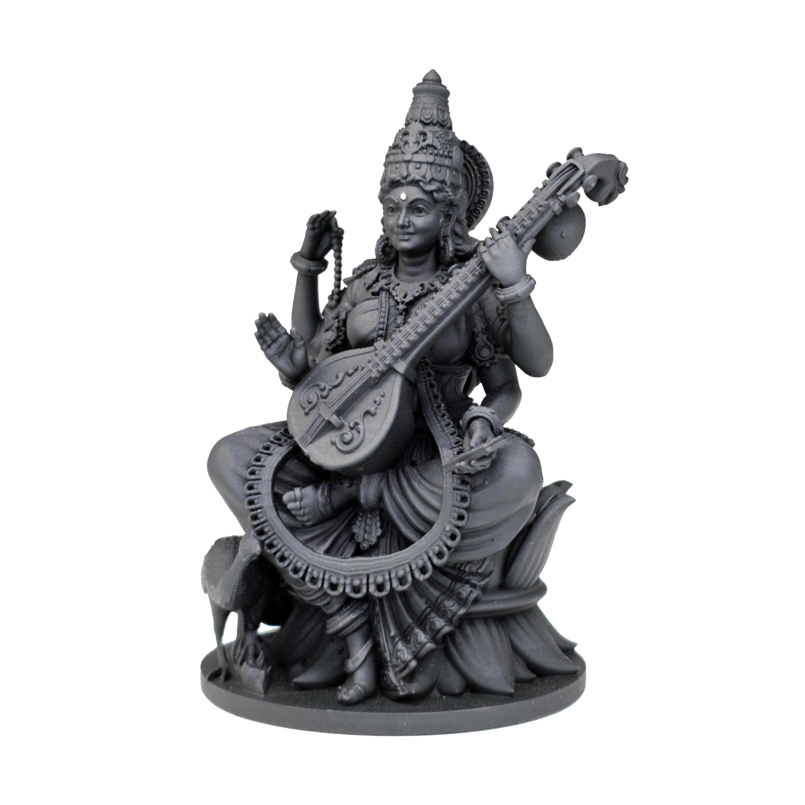 Maa Saraswati Idol - UV Resin Statue -5