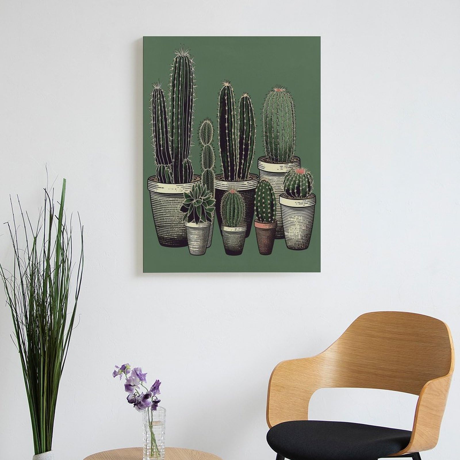 LPAGBCNU Malen nach Zahlen für Erwachsene, Anfänger, Erwachsene, Malen-nach-Zahlen-Kits auf Leinwand, Acryl-Ölfarben, Gemälde mit Pinseln als Geschenk, Wanddekoration für Zuhause, Wanddekoration