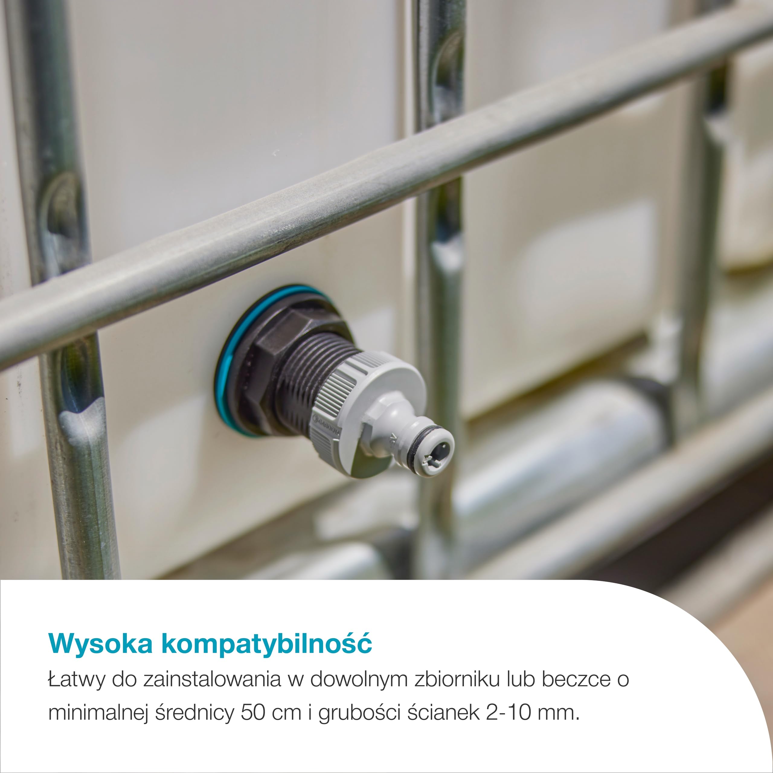 GARDENA Przyłącze zbiornika Push-In