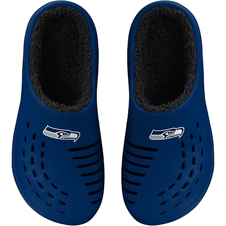 Men's NCAA Oregon Ducks Sherpa Lined Big Logo Clog