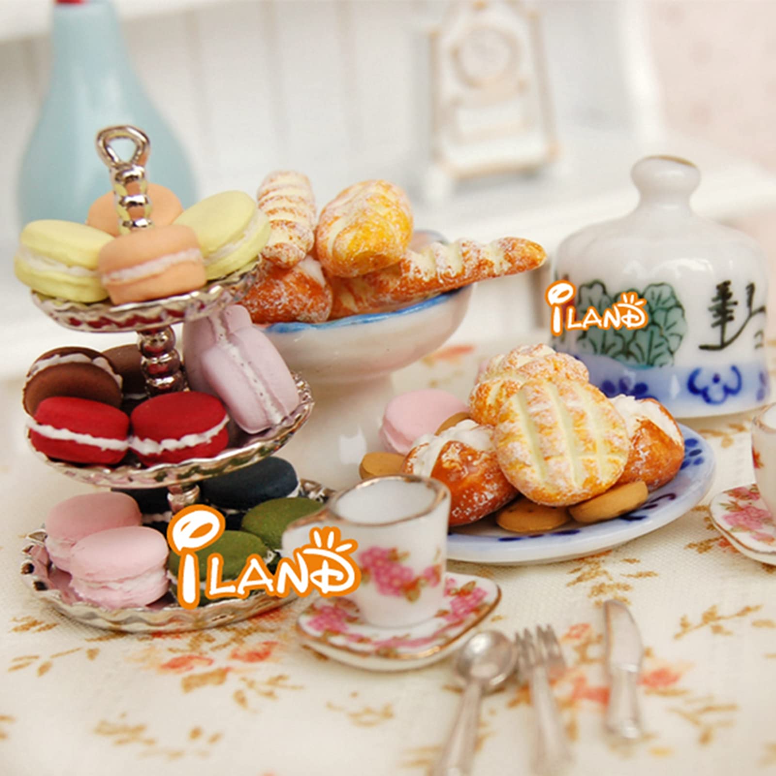 4 Pezzi Modello di Pane Casa delle Bambole, Cucina in Miniatura Panetteria Cibo Modello Giocattolo per Accessori per la Decorazione della Casa delle Bambole 1:12(4 pane di argilla 4 Pezzi Modello di Pane Casa delle Bambole, Cucina in Miniatura Panetteria Cibo Modello Giocattolo per Accessori per la Decorazione della Casa delle Bambole 1:12(4 pane di argilla