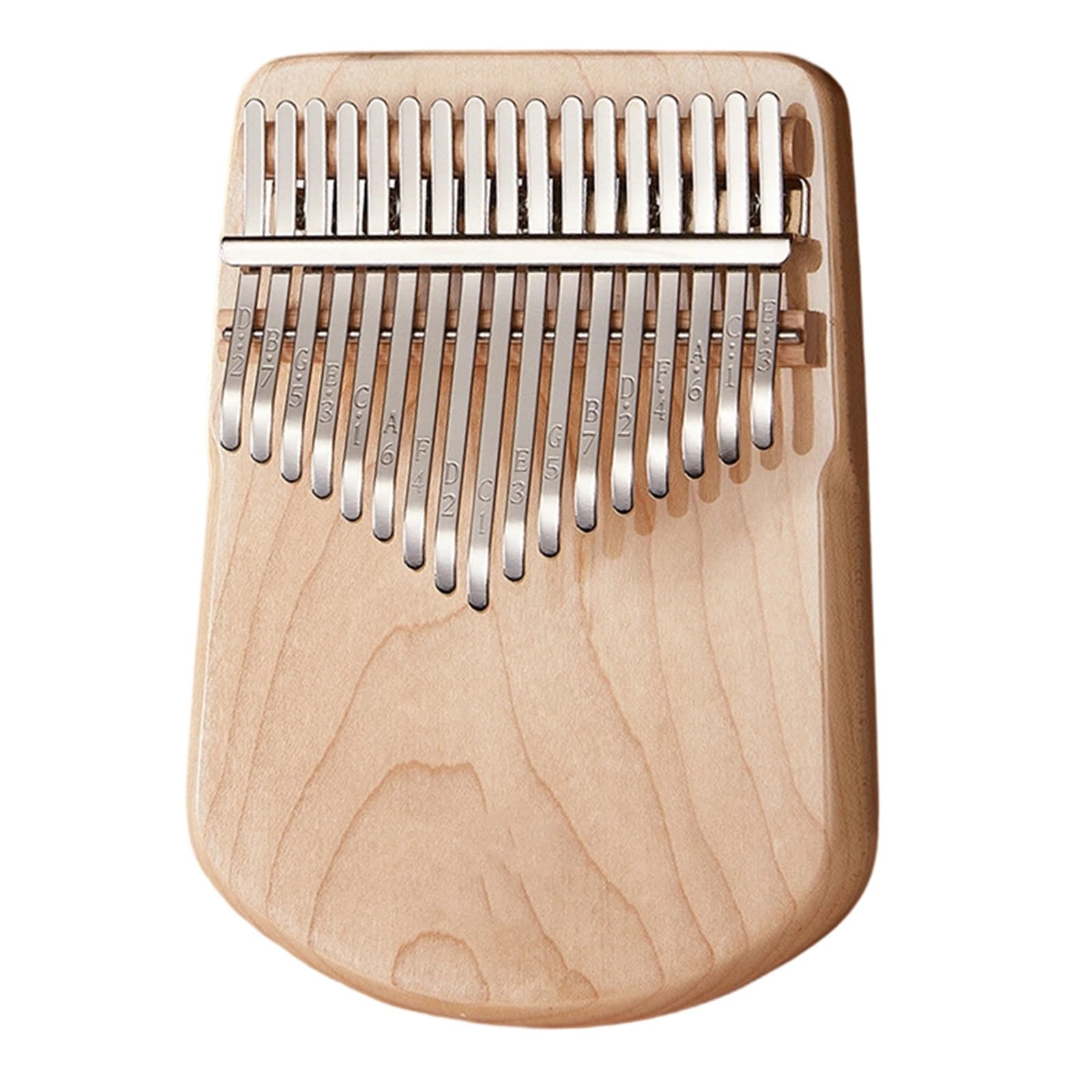 Instrumento De Práctica Para Principiantes Kalimba De 17 Y 21 Tonos Para Actuación Profesional(17 maple)