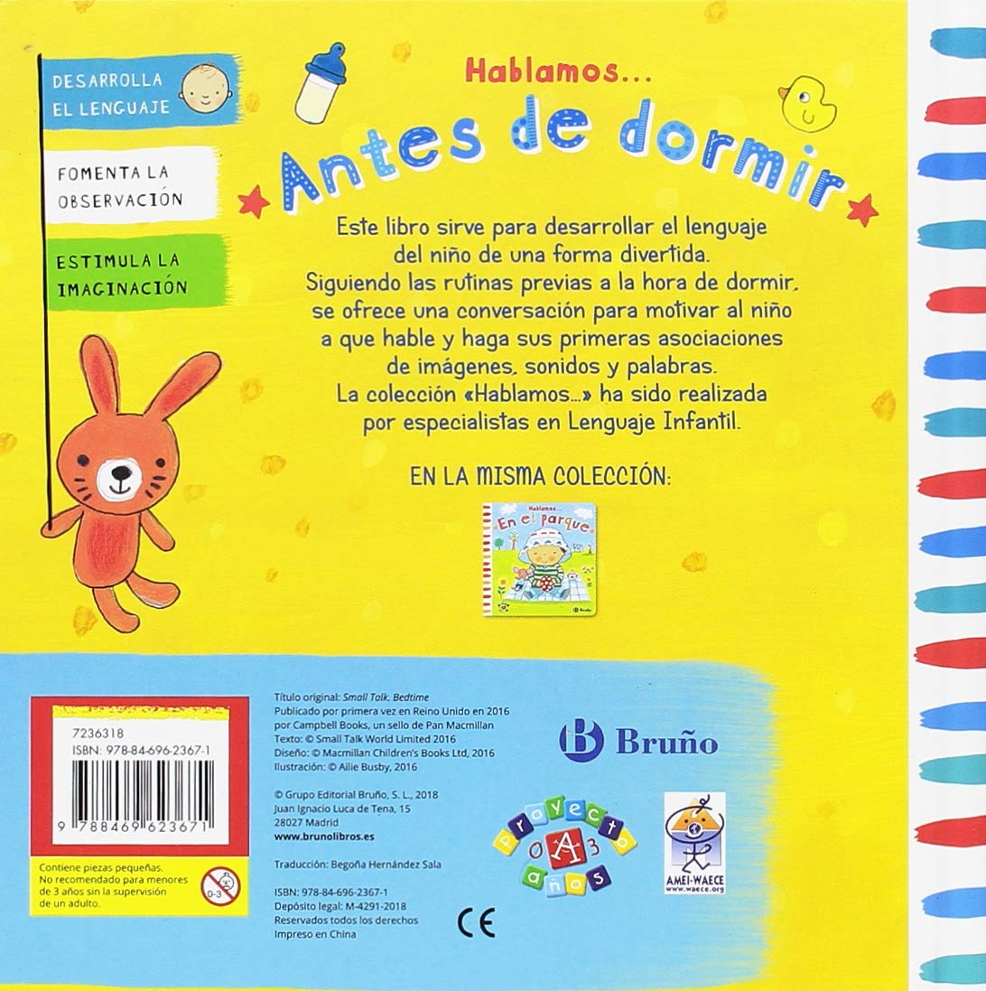 Antes de dormir / Bedtime
