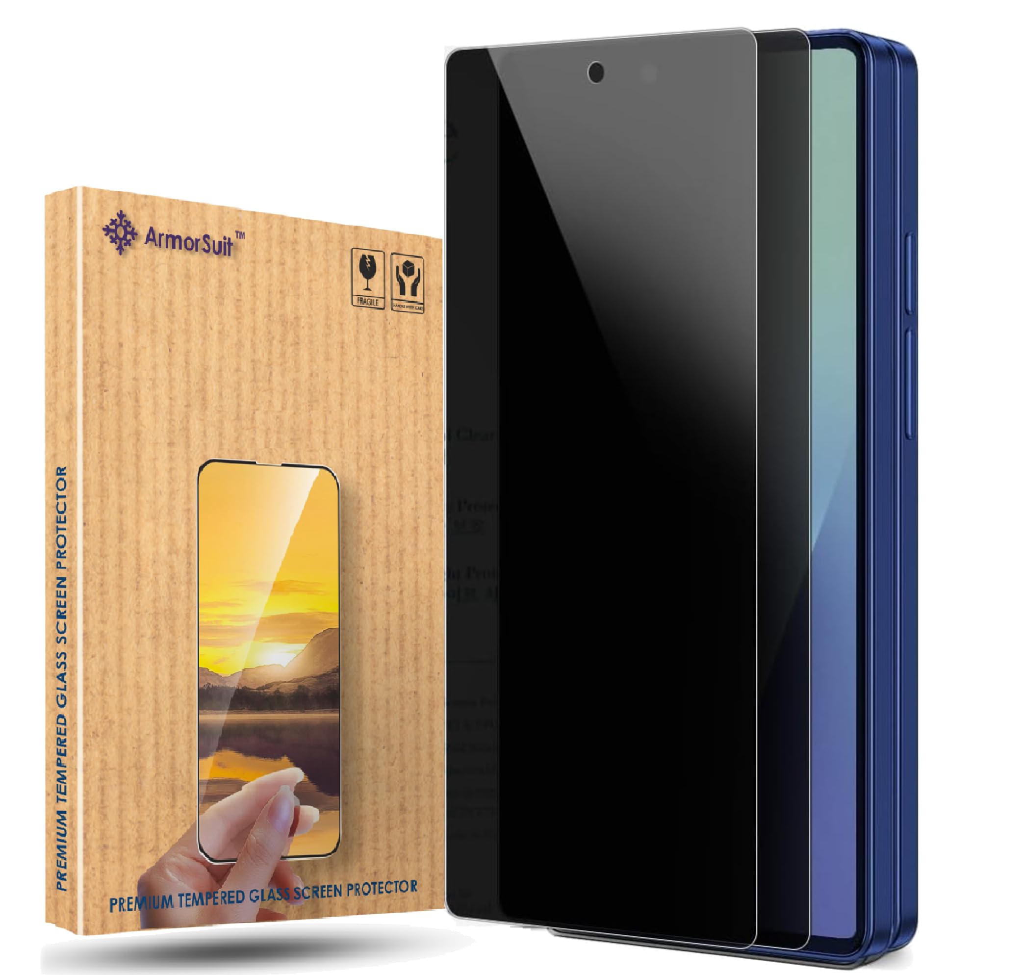 ArmorSuit 2 Pack Anti-Spy Privacy Tempered Glass Screen Protector Guard for Pixel 10, Pixel 10 Pro, Pixel 9 and Pixel 9 Pro, Pixel 11 Pro / Pixel11 (6.3 Inch) — Amazon image 14
