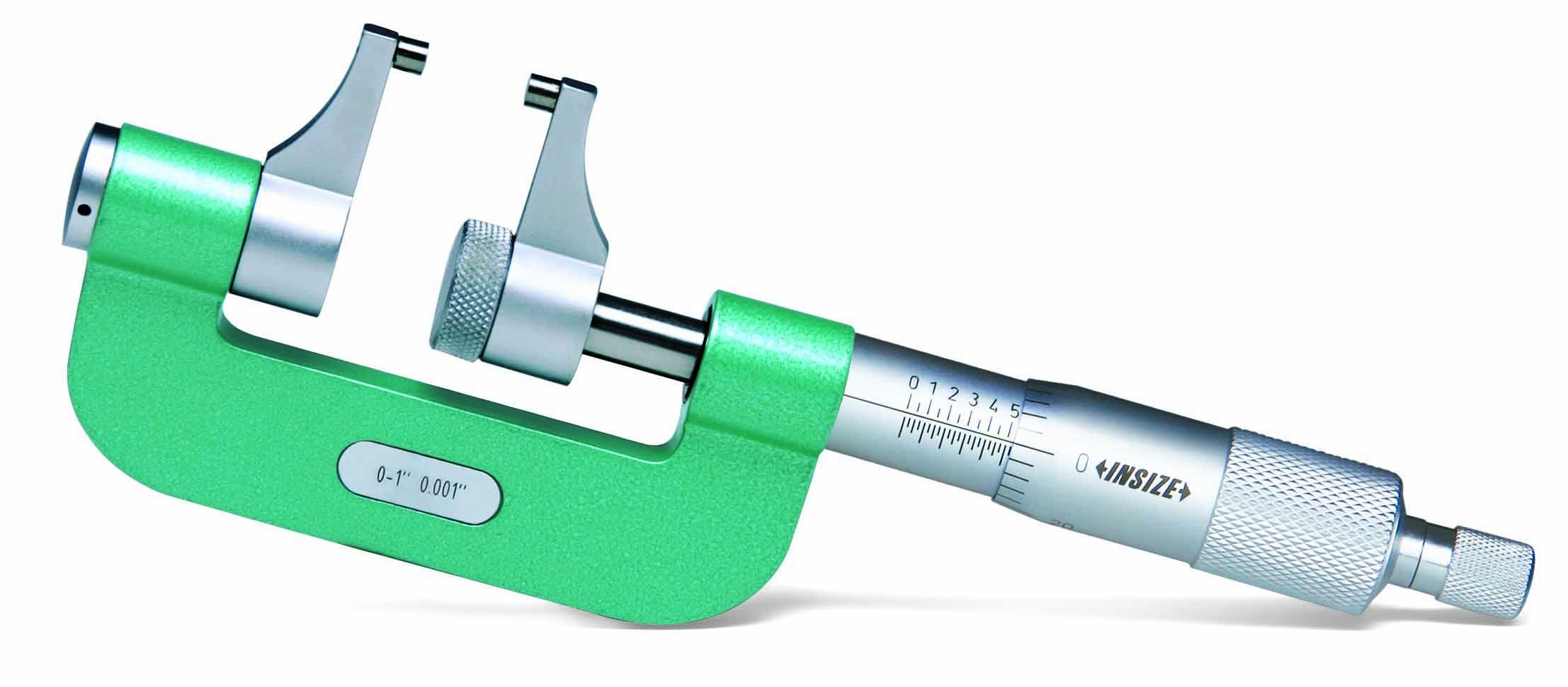 にこ INSIZE 3238-1 Caliper Type Micrometer, 0
