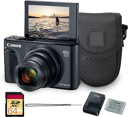 Canon PowerShot SX740 HS Digital Camera | 20.3MP CMOS Sensor,