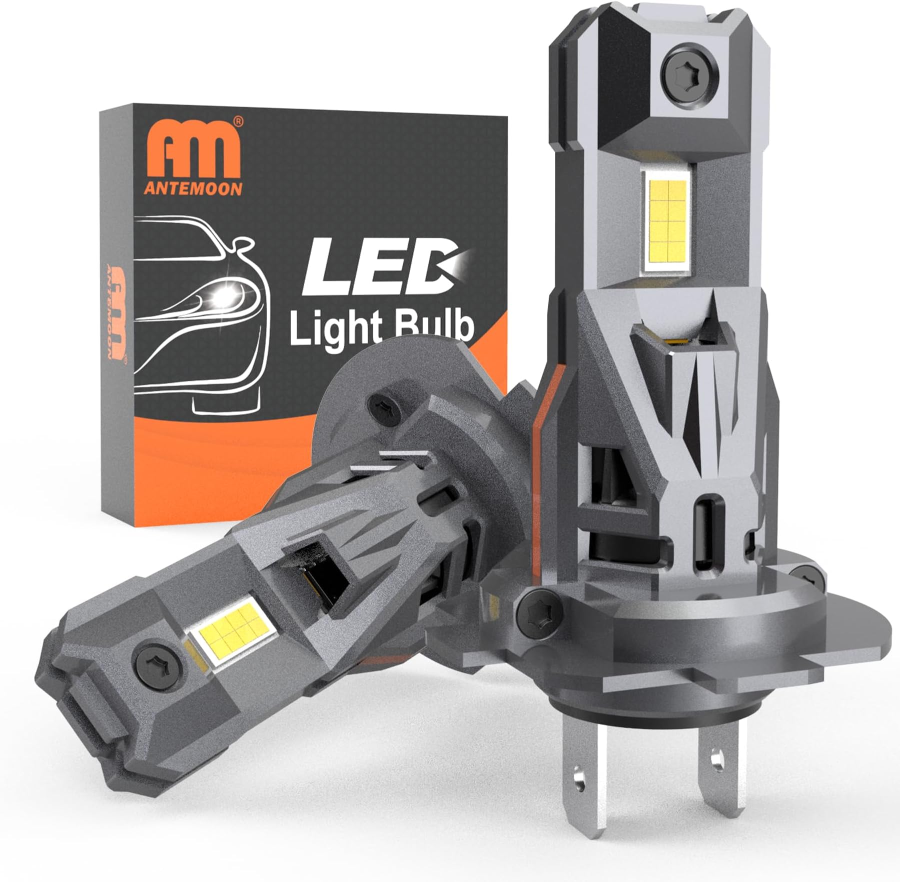 KATUR H7 LED Koplamp, 80 W 16000 LM 6000 K Koel Wit 400% Helderheid Super Heldere 360 graden KATUR H7 LED Koplamp, 80 W 16000 LM 6000 K Koel Wit 400% Helderheid Super Heldere 360 graden