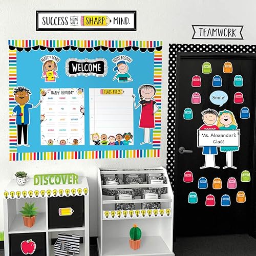 Miniatura 4 de CTP - Borde EZ negro de medio puntos para el aula, borde de tablón de anuncios para el aula (Creative Teaching Press 10675)