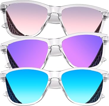 Sunglasses Womens Polarized Sunglasses for Mens Womens Retro Mirror Lens for Driving Fishing UV400 Protection