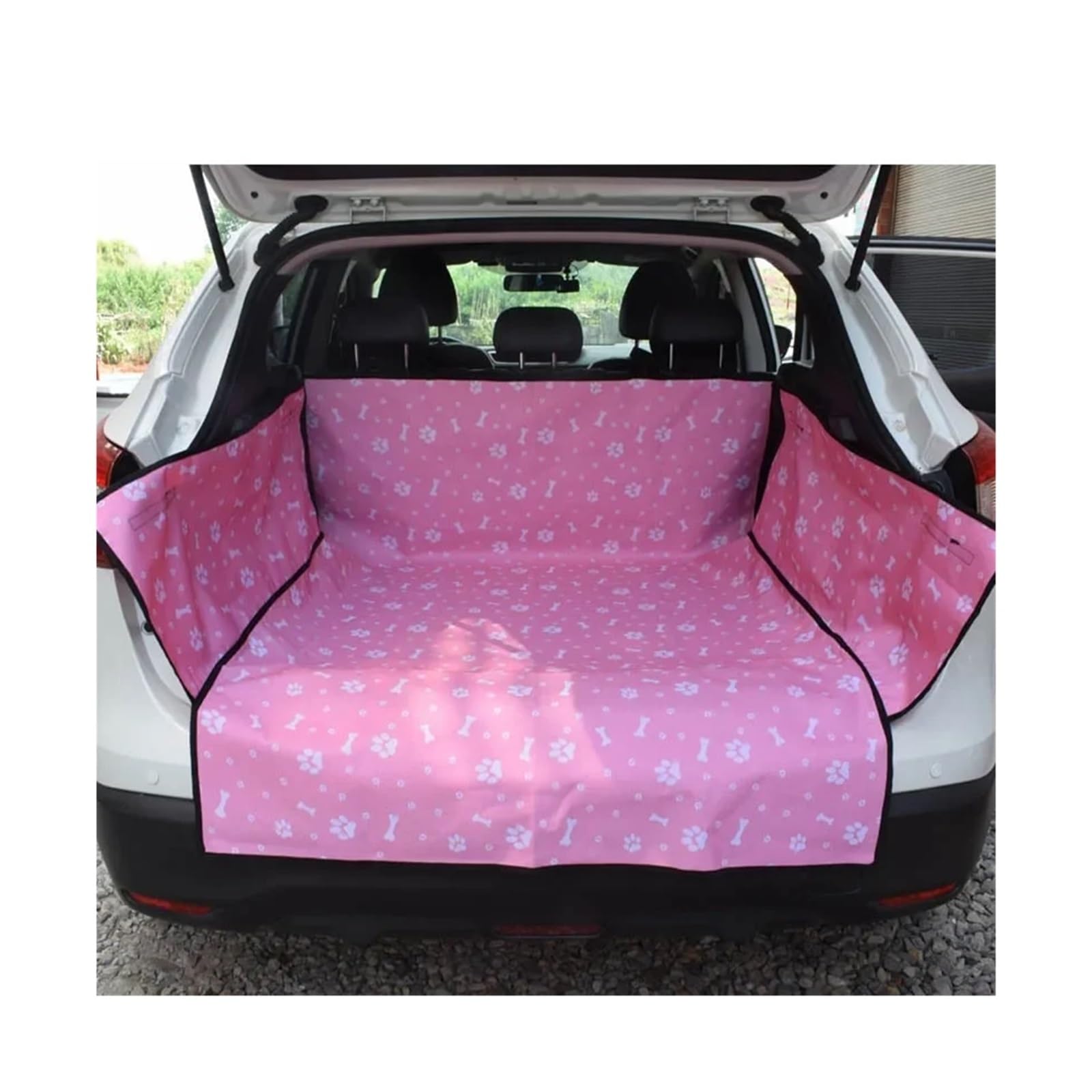 Alfombrillas para el Maletero Funda para Asiento de Coche para Perro, Alfombrilla para Maletero, Forro Carga para Mascota, Tela Oxford Impermeable(Light Blue)