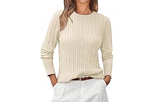 Cable Knit Sweater For Women&#x27;s