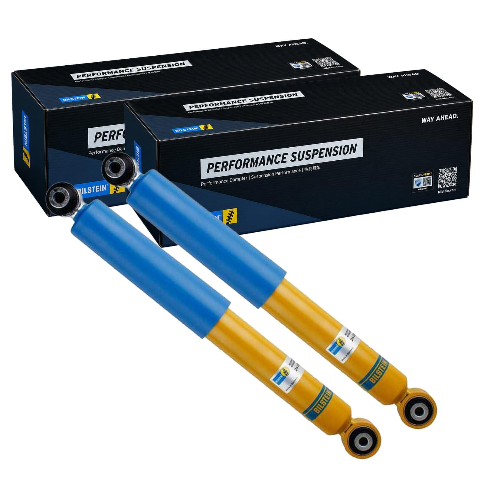 2x Bilstein B6 Hochleistungs-Stoßdämpfer hinten