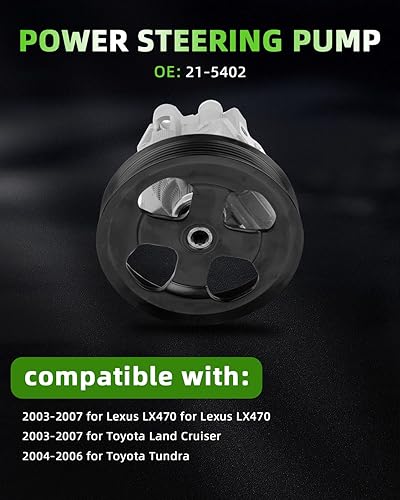 Miniatura 56 de SCITOO Bomba de dirección asistida compatible para 2005 para Saab 9-2X 2.0L, 2006 para Saab 9-2X 2.5L, 2004-2005 para Subaru Impreza 2.0L, 21-5396