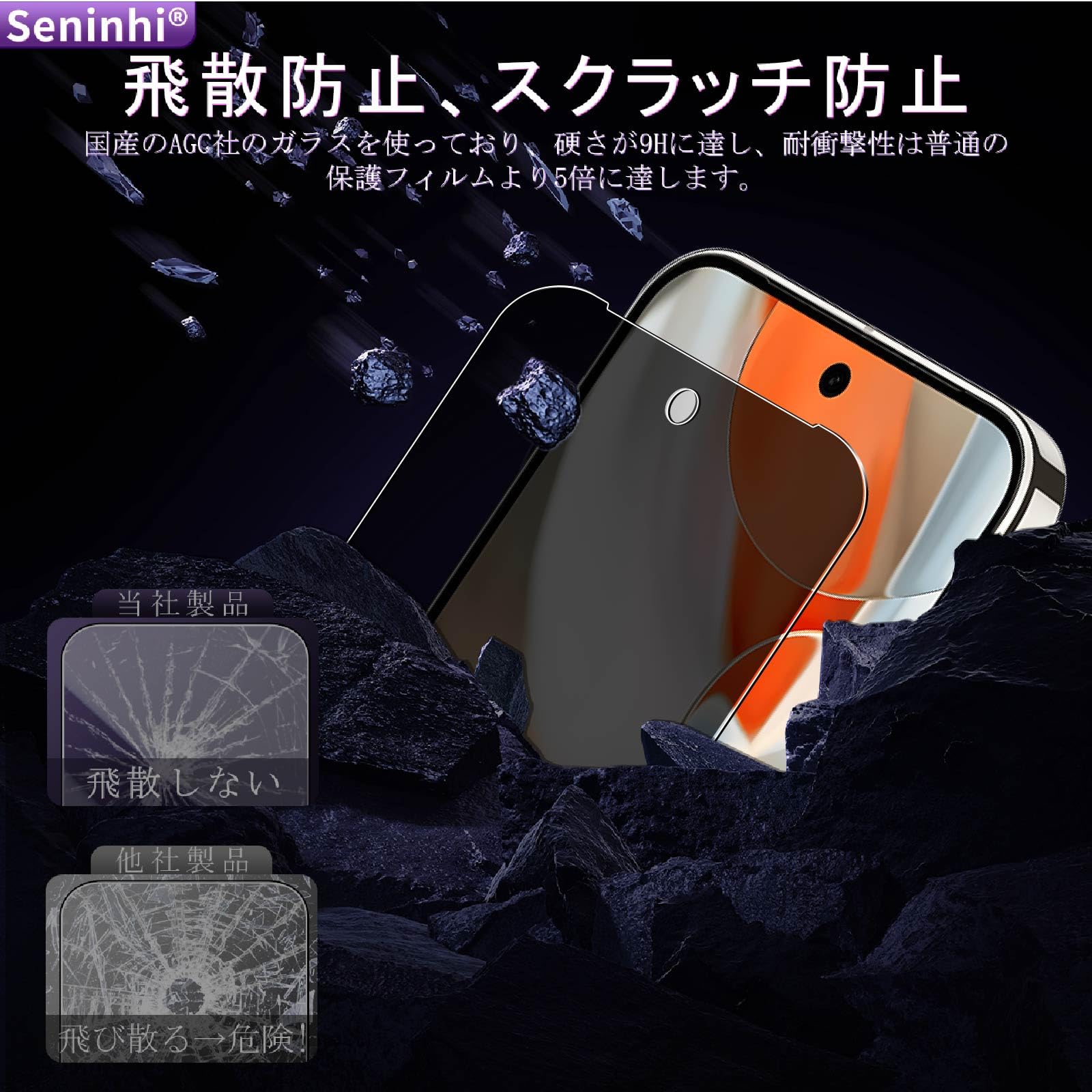 Amazon | 対応 Google Pixel 10 PRO XL ガラスフイルム 覗き見防止 【2