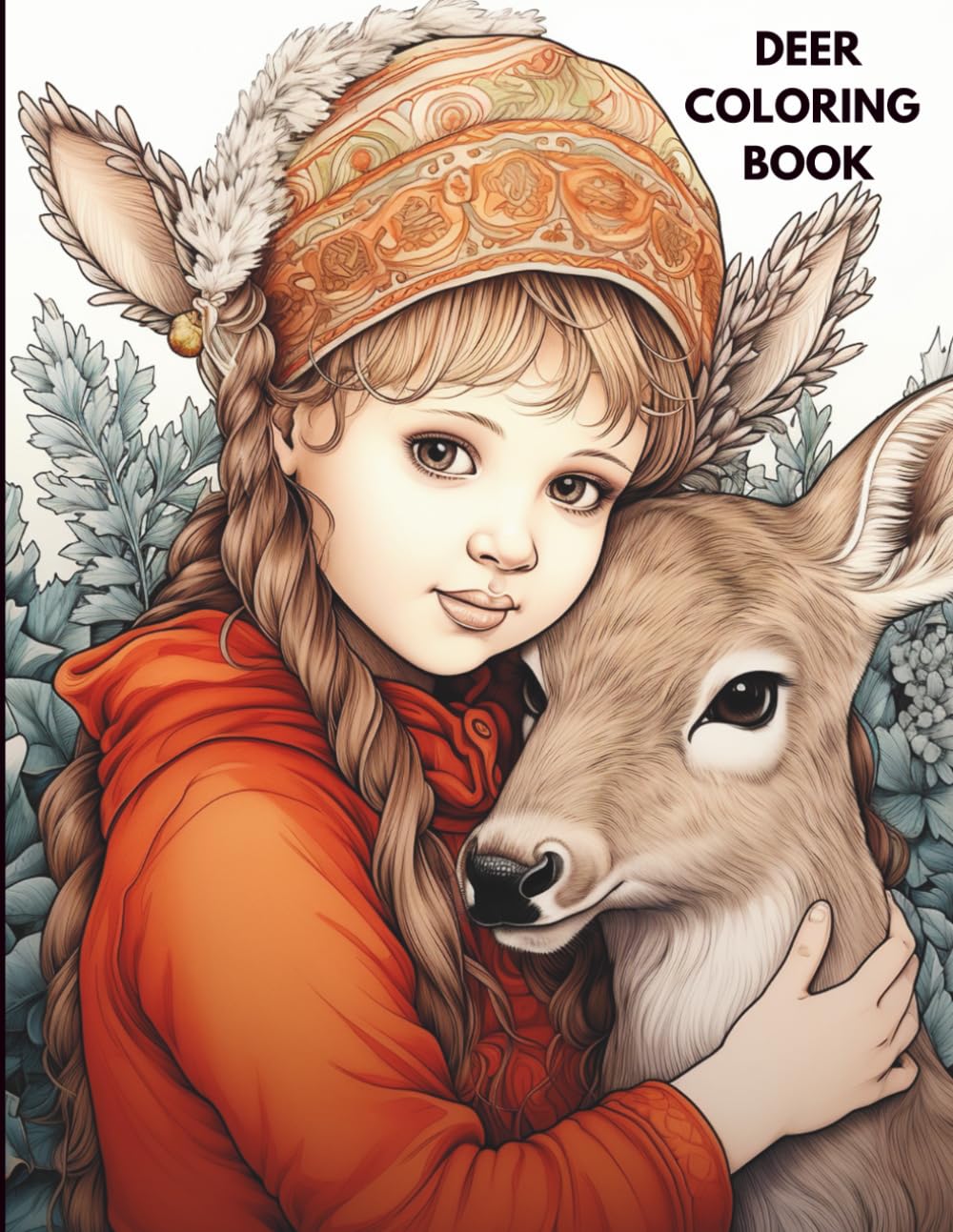 Deer Coloring Book
