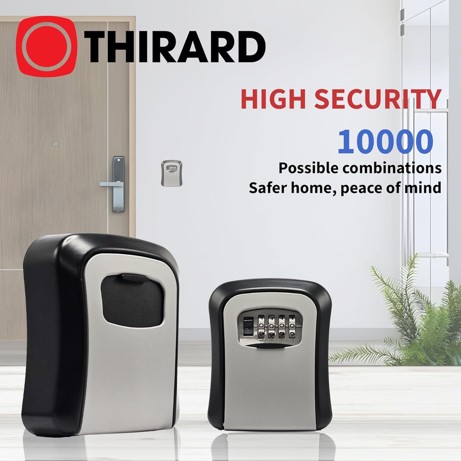Thirard SAFEKey Box: Robust mechanical locks for secure access, versatile for home and desk, durable construction, efficient key management, emergency accessibility, easy