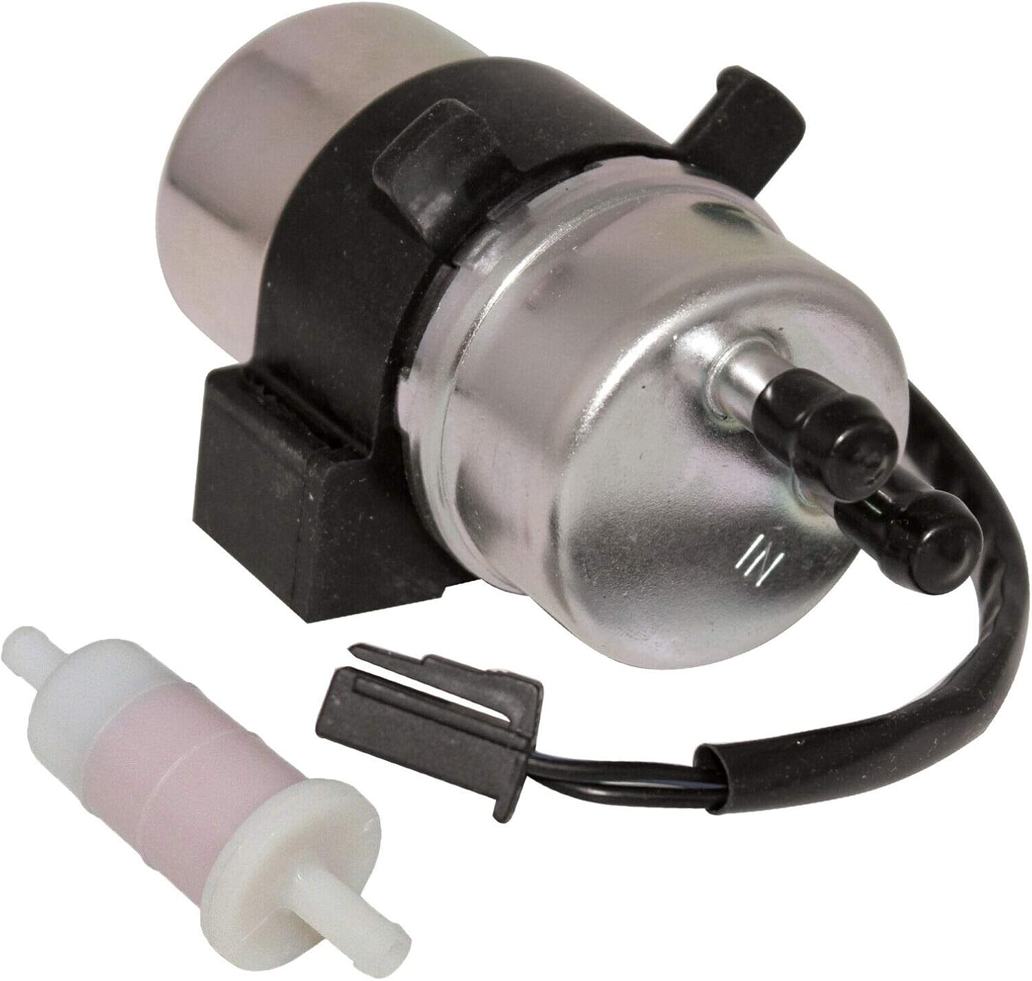 Caltric Fuel Pump and Filter Compatible with Yamaha XVS650 V Star 650 Classic with Flames 2004-2010