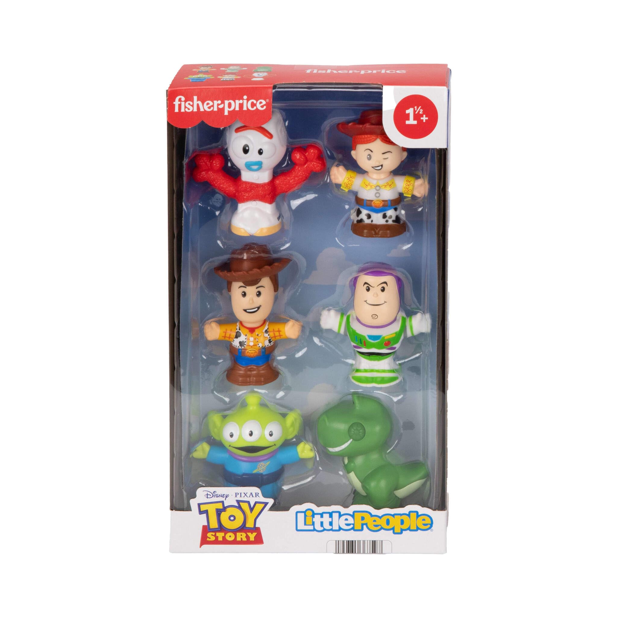 Fisher-Price Juguetes para niños pequeños, Conjunto de Figuras de Toy Story de Disney Pixar, 6 Personajes para Preescolar, Juegos de imitación y niños a Partir de 18 Meses, JLM24 — view 6