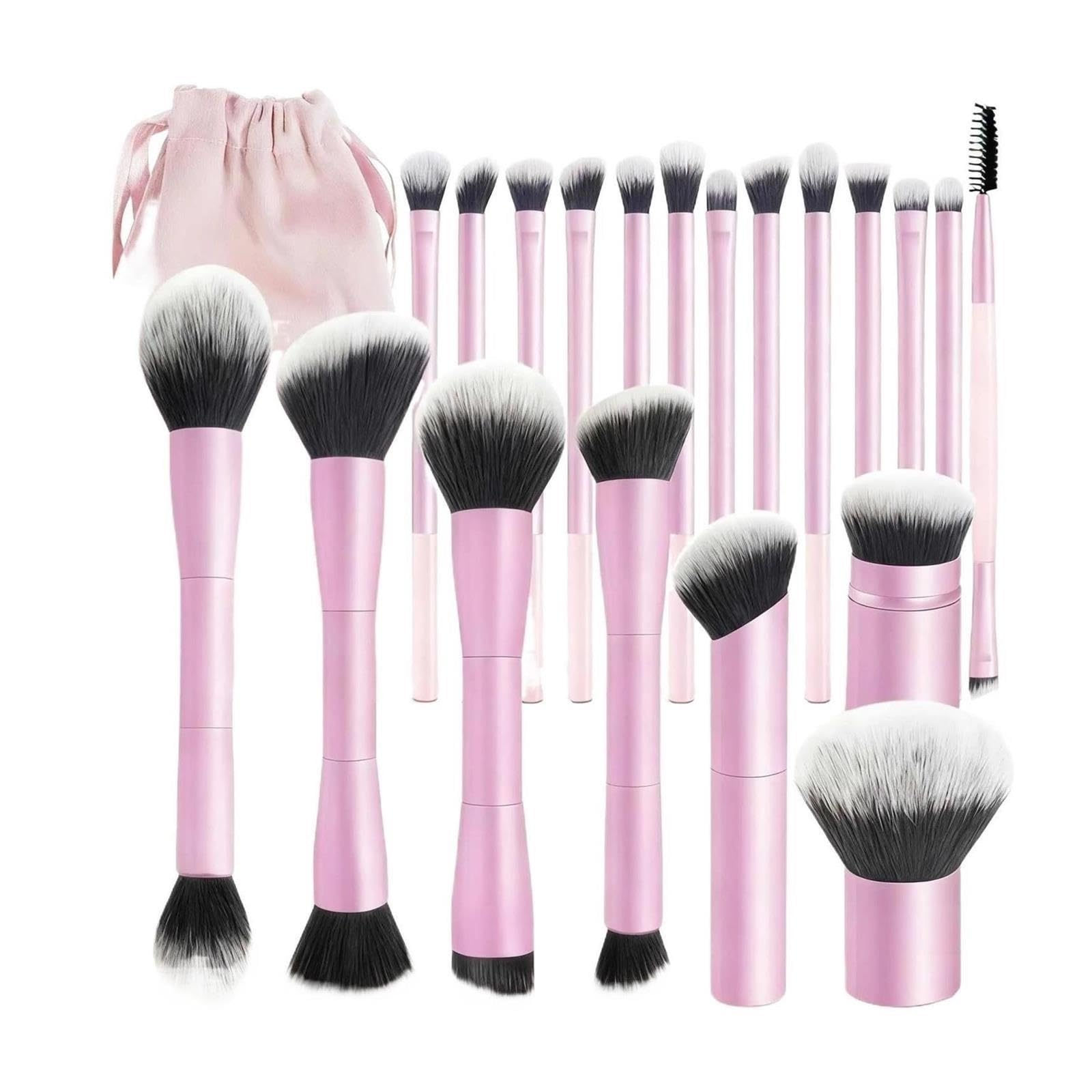 20 pinceaux de maquillage.