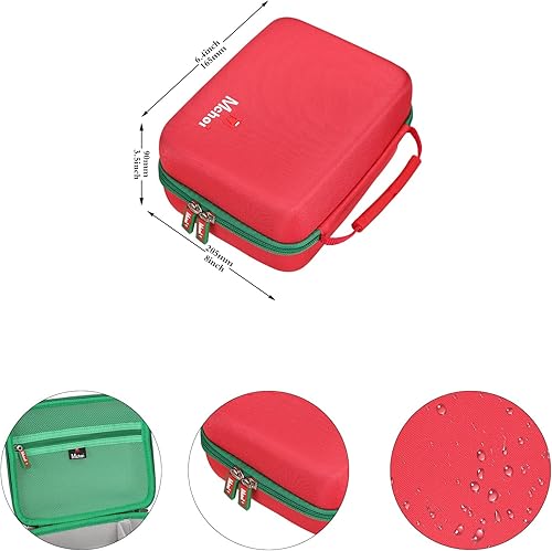 Miniatura 8 de Mchoi Estuche de almacenamiento compatible con el juego de letras magnéticas de Leapfrog Tad's Fridge Phonics, solo funda